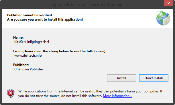 install